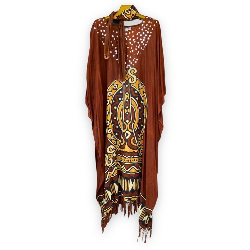 African Essence Free Size African Kaftan Dress